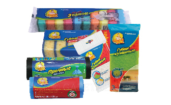 Губки, мочалки и тряпки